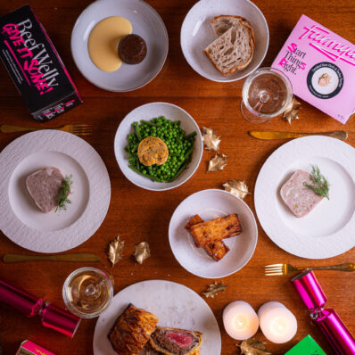 Festive Feast for 2 - Beef Welly Centerpiece